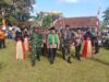 Sekda Tasikmalaya Buka Kegiatan Karya Bakti Membangun Desa Bersama TNI di Desa Cikapinis