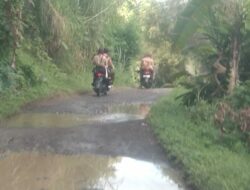 Warga Pametingan Harap Janji Perbaikan Jalan Segera Direalisasi oleh Bupati Tasikmalaya
