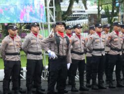 Hari Bhayangkara ke 79 Tingkat Polres Ciamis Dipusatkan di Halaman Gedung Negara