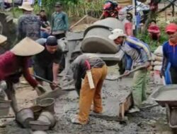 Warga Sindangasih dan Mulyasari Gotong Royong Bangun Jalan Penghubung, Wujudkan Akses Mudah dan Kebersamaan Antar Desa