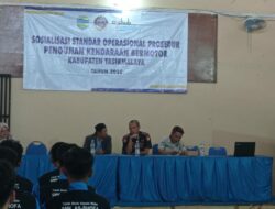 Dishubkominfo Tasikmalaya Edukasi Keselamatan Berkendara di SMK AS-SHOFA, Tekan Pelajar Tidak Menggunakan Motor ke Sekolah