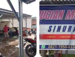 Pencucian Motor “SINURAT” Hadir Dengan Konsep Modern dan Ramah Masyarakat