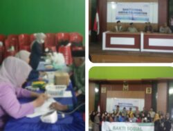 200 0RANG WARGA IKUTI PENGOBATAN GRATIS DI ACARA BAKSOS ARFAN FONDATION