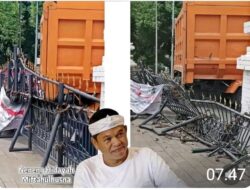 PERUSAKAN PAGAR GEDUNG SATE: SIMBOL SEJARAH JAWA BARAT TERANCAM, TINDAKANPERIHAL  PERUSAKAN TIDAK DAPAT DITERIMA