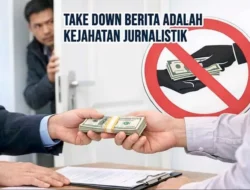 Wilson Lalengke: Take Down Berita adalah Kejahatan Jurnalistik