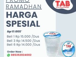 Sambut Ramadhan, PDAM Tirta Anom Kota Banjar Berikan Diskon Air Mineral TAB untuk Masyarakat