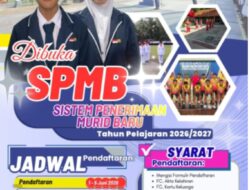 SMPN 8 Kota Banjar Buka SPMB (Sistem Penerimaan Murid Baru)