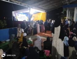 Pengajian Rutin Malam Jum.at Berkah, Serahkan Santunan Bagi Anak Yatim Piatu.