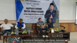Ketua Praksi PAN H.Eep Jamaludin S Gelar Sosialisasi Perda Nomor 2 Tahun 2022 Tentang Bantuan Hukum