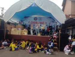 Mahasiswa Unigal Gelar Gebyar Kesehatan Bersama Masyarakat Cidolog Menuju Sehat