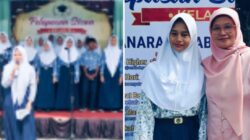 Graduation  Siswa-siswi SMPN 1 Wanaraja , motivasi belajar harus tetap terjaga Raih prestasi demi masa depan. 