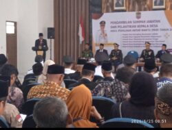 Dari Amanah Menuju Pengabdian: Pelantikan Kepala Desa PAW Tahun 2026 Di Ciamis Resmi Di Gelar*