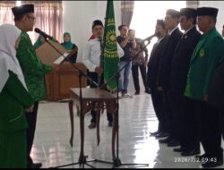 Pelantikan DPD PUI dan DPD Wanita PUI Kabupaten Ciamis Jadi Momentum Memperkuat Sinergi Organisasi