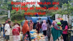 Dampak Krisis Air Bersih Akibat Kemarau, Ormas Pemuda Pancasila PAC Bojonggambir Gerak Cepat Salurkan Bantuan Air Bersih Bagi Warga