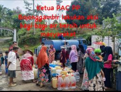 Dampak Krisis Air Bersih Akibat Kemarau, Ormas Pemuda Pancasila PAC Bojonggambir Gerak Cepat Salurkan Bantuan Air Bersih Bagi Warga