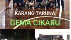 Karang Taruna GEMA CIKABU Gelar Nobar Persib Bandung vs Persebaya, Ratusan Pecinta Sepak Bola Padati Gedung Basket Bappeda Kota Banjar