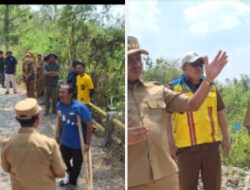 Sejumlah Titik Amblas, Bupati Dony Gerak Cepat Tangani Jalan Lingkar Sadawarna