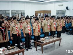 Kontingen Pramuka Ciamis Melangkah Ke Jambore Nasional XII, Bawa Semangat dan Nama Baik Daerah.