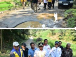 Tinjau Perbaikan Jalan Darmaraja-Cibugel, Bupati Sumedang Tegaskan Komitmen Pemerataan Infrastruktur dan Keselamatan Warga*