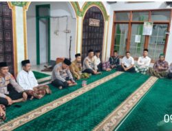 Kapolres Pangandaran Sambangi Warga Lewat Sholat Subuh Keliling di Sidamulih