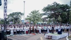 Bupati Ciamis dan Ribuan Warga Bersama Memanjatkan Do’a Memohon Hujan Segera Turun
